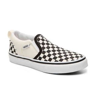 Van's Classic checkered slip ons